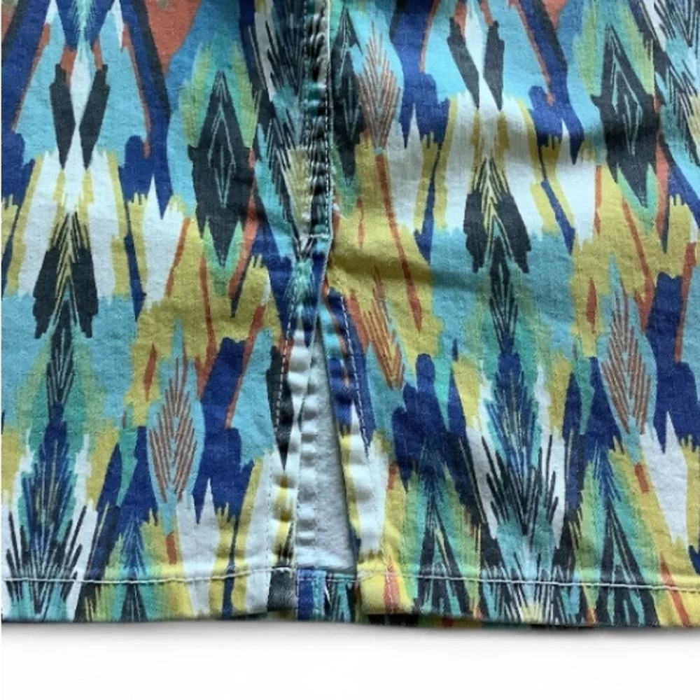 Anthropologie x Current Elliott Multicolor Stiletto Pencil Skirt Size 27 NWT